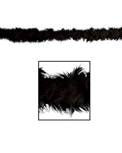 Deluxe Black Fantasy Feather Boa
