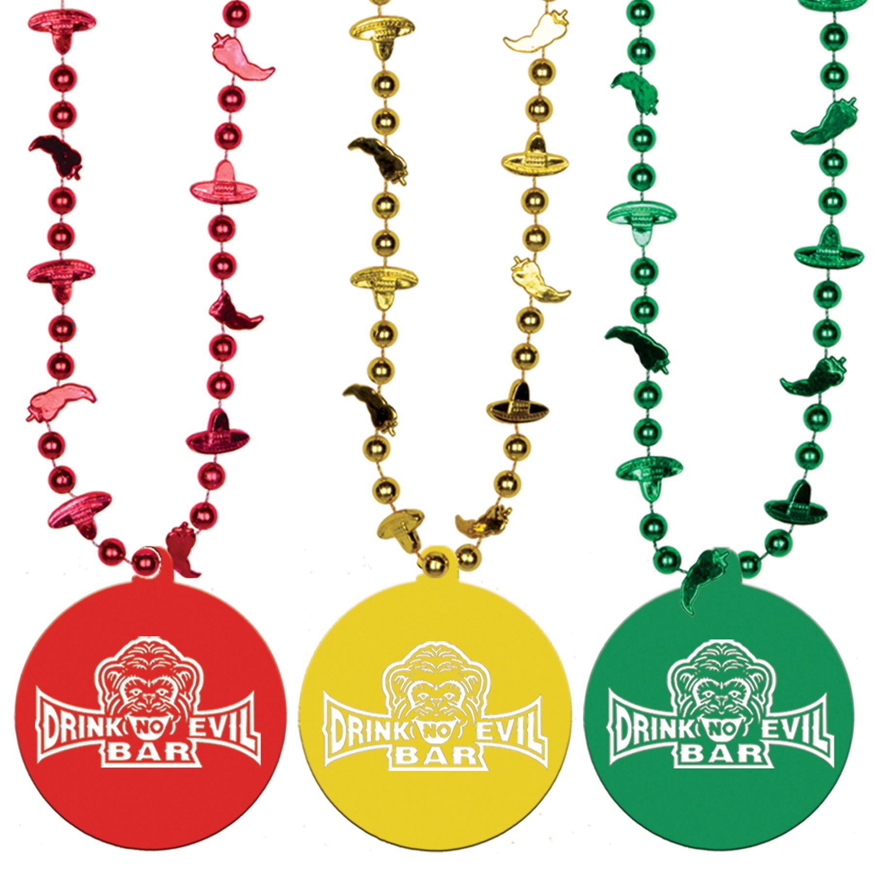 The Beistle Company Football Beads