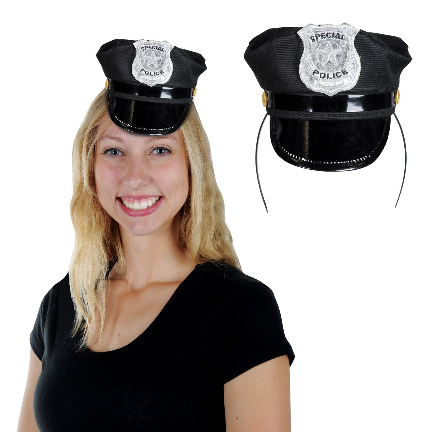 Beistle Police Hat Headband