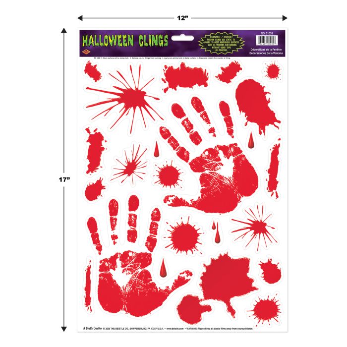 Bloody handprint stock vector. Illustration of design - 33703929