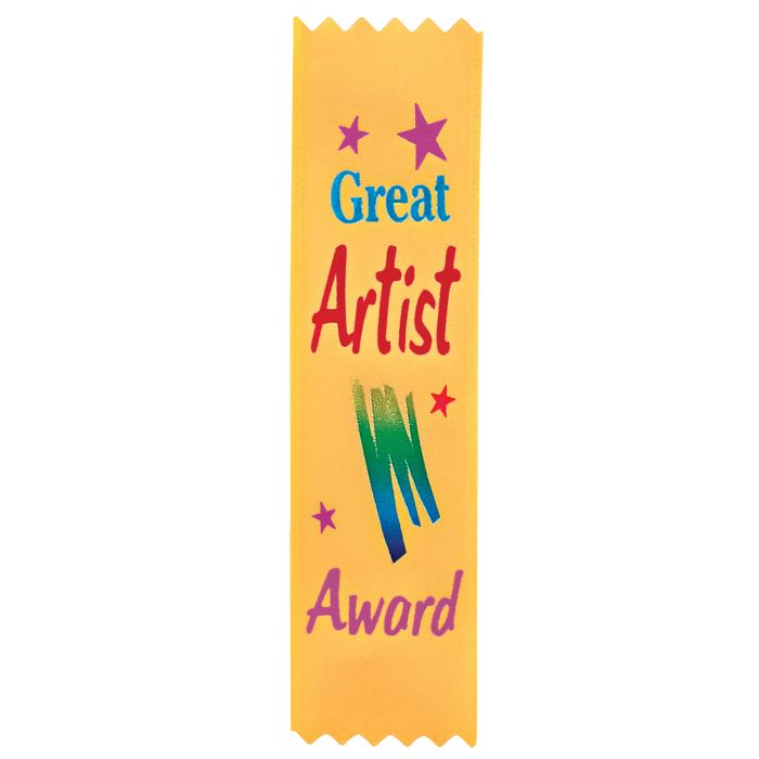 Great Artist Award Value Pack Ribbons