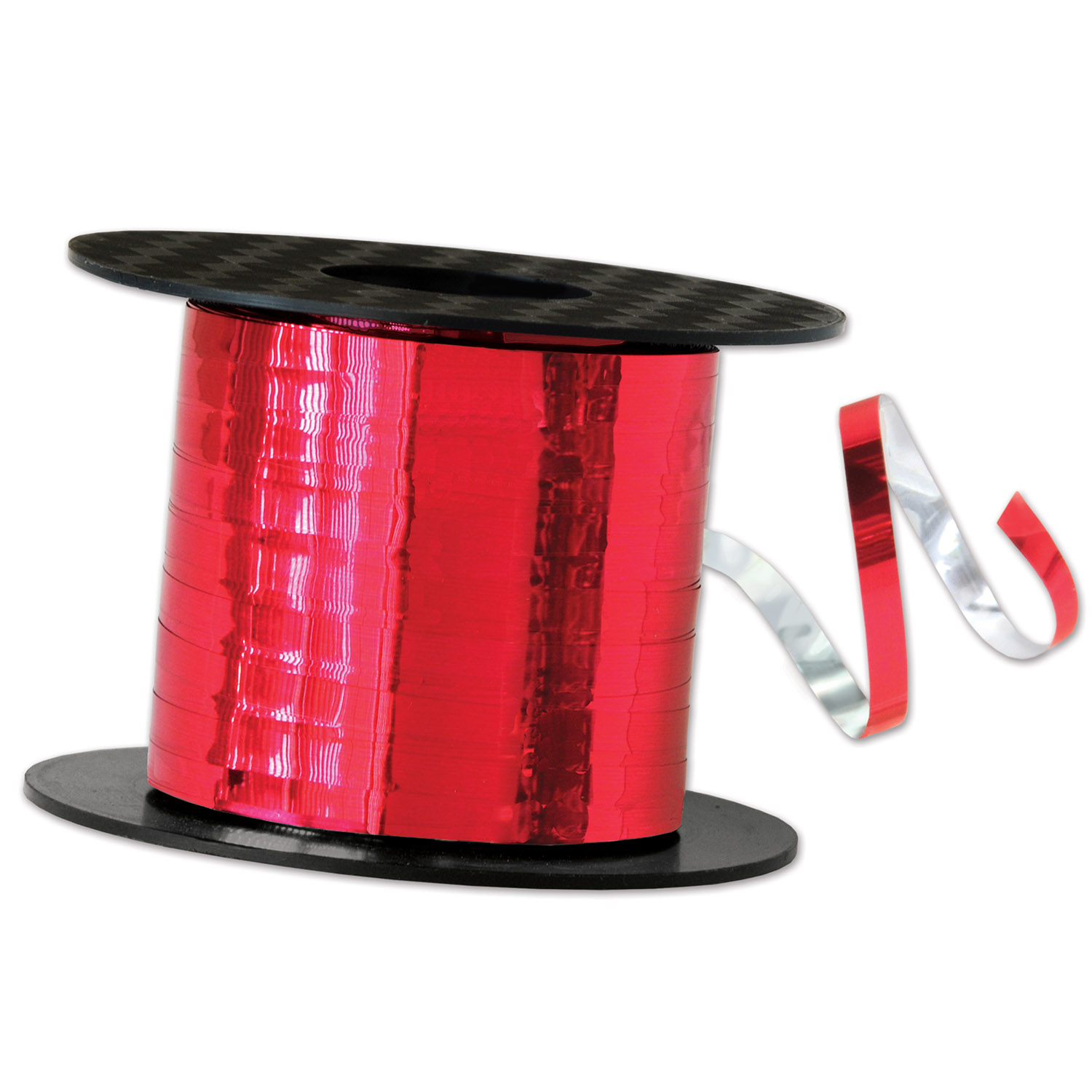 Red Metallic Curling Ribbon