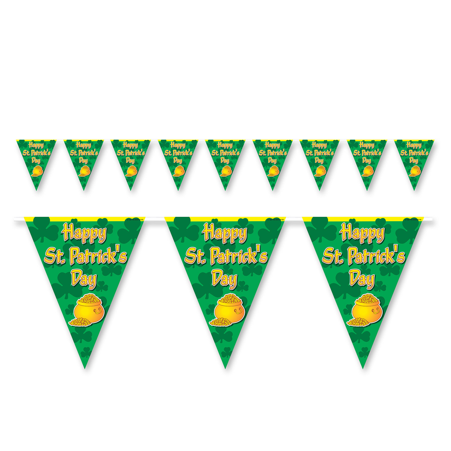 HAPPY St Patrick's DAY Pennant Banner