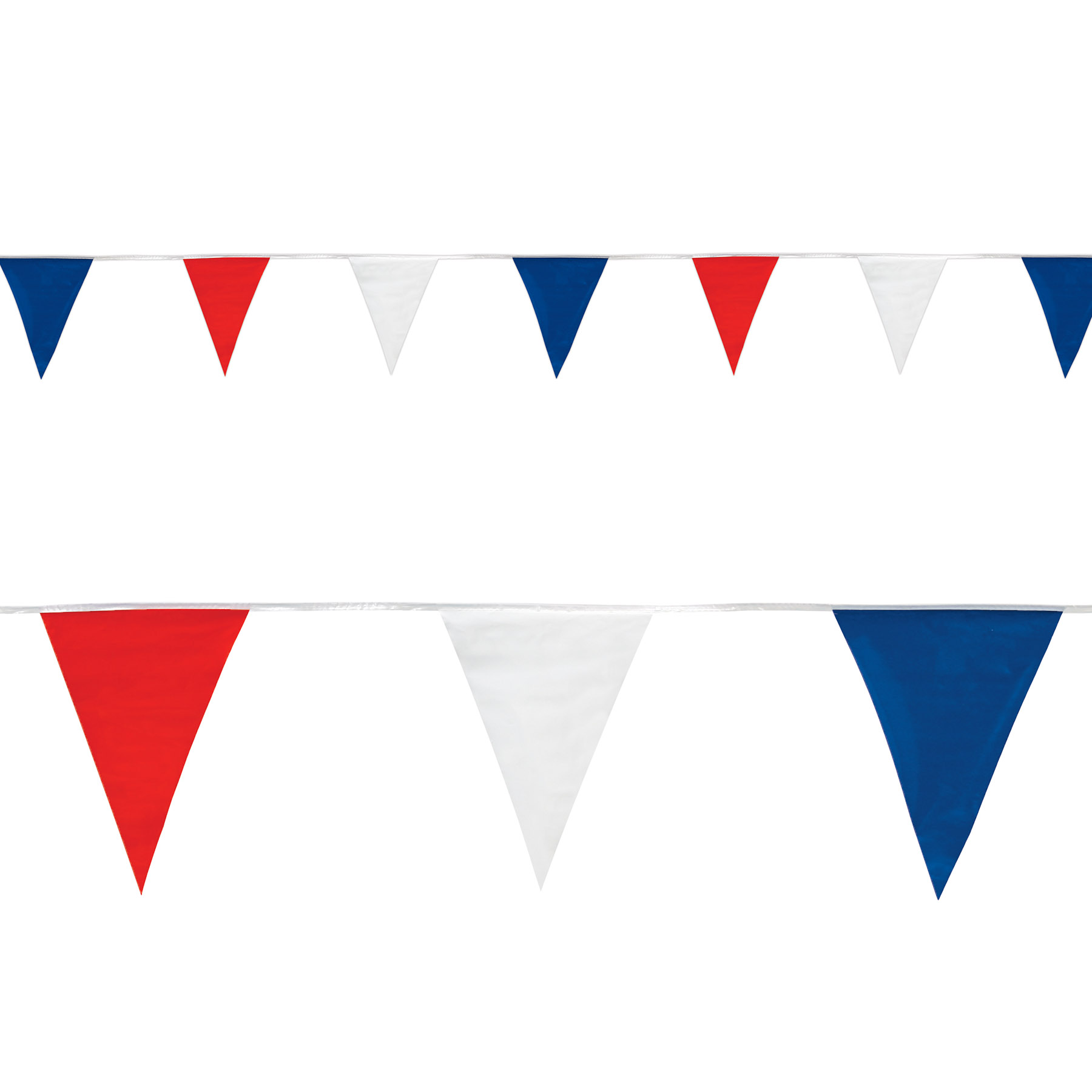 ''Red, White & BLUE Pennant Banner''''''''''