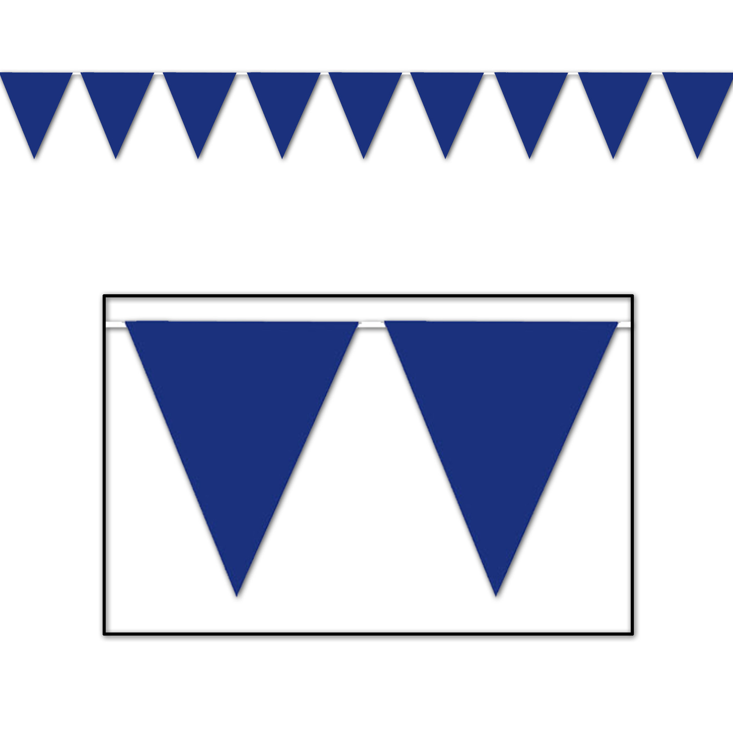 BLUE Pennant Banner