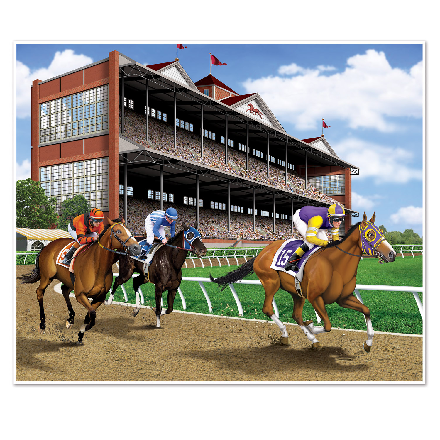 Horse Racing Insta-Mural Photo Op