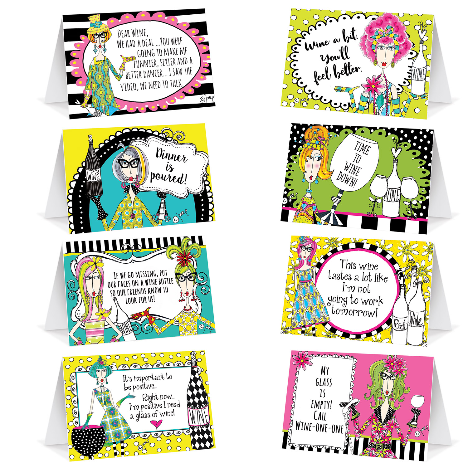 Dolly Mama's ADULT Celebratn Table Cards