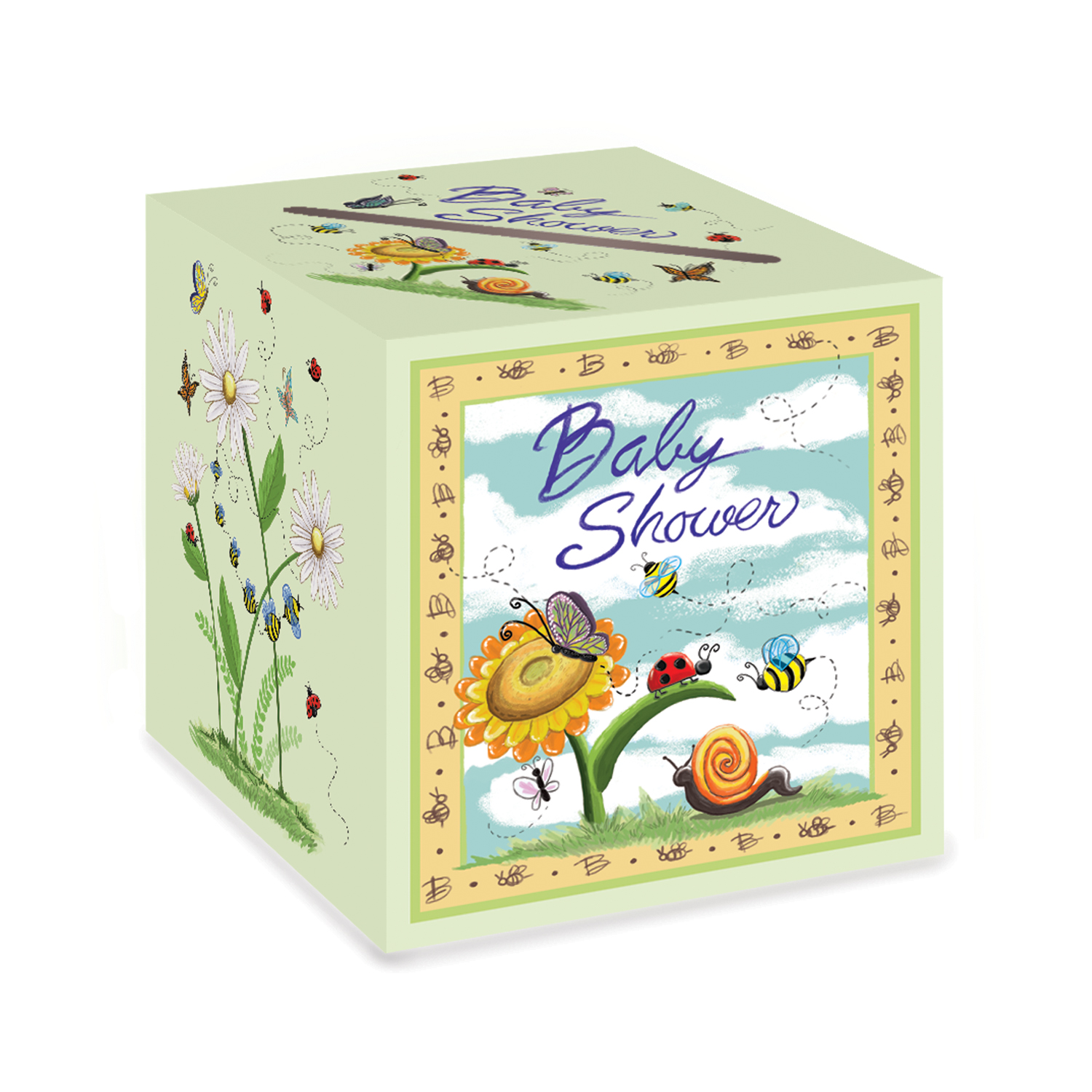 Baby Shower Card Box