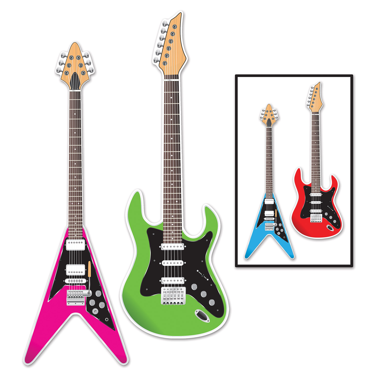 GUITAR Cutouts