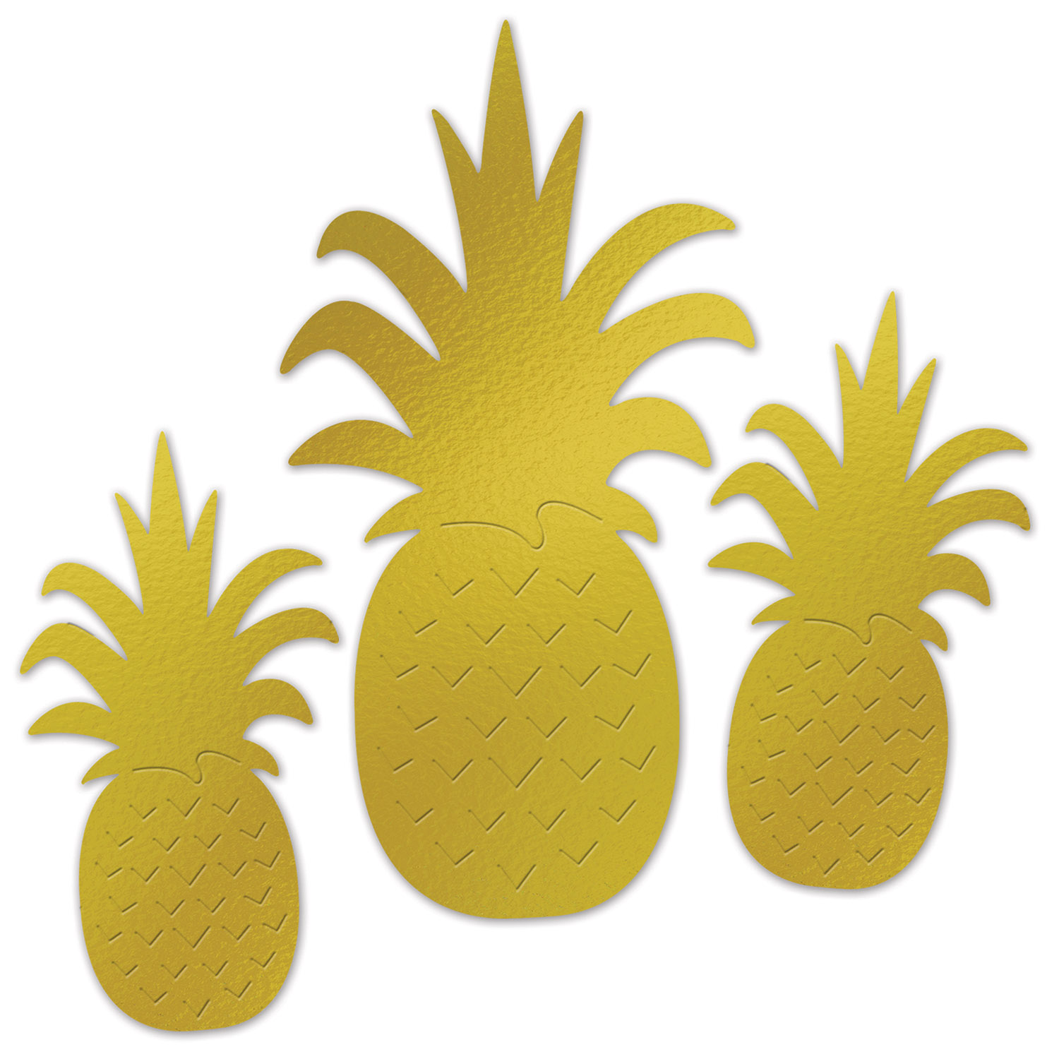 Foil PINEAPPLE Silhouettes