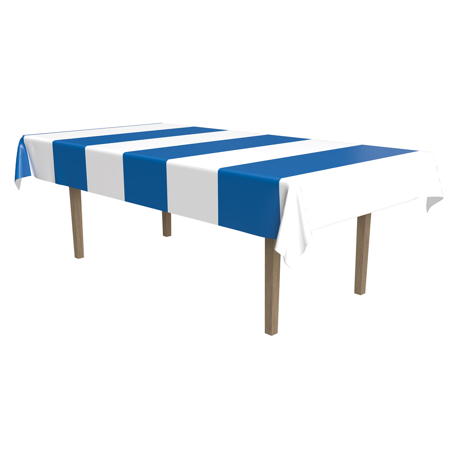 BLUE & White Stripes Tablecover