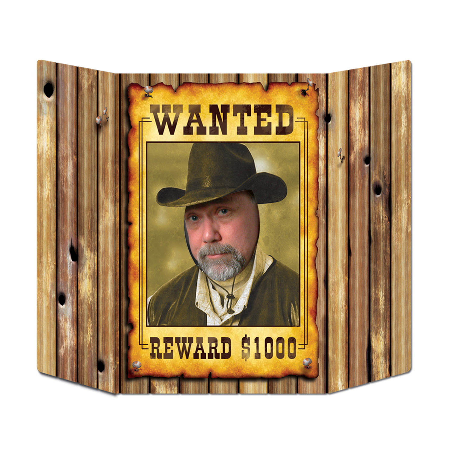Wanted Poster Photo Prop