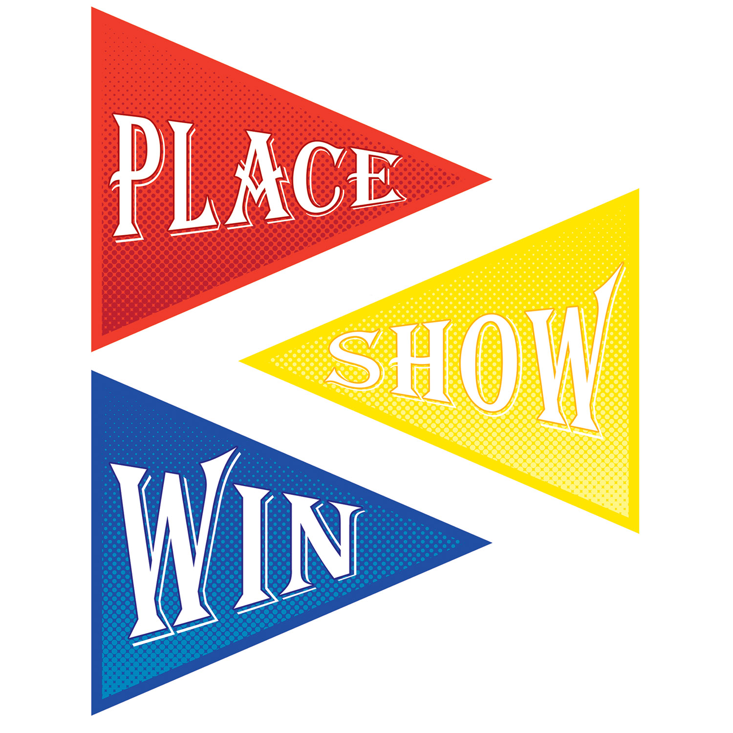 ''Win, Place & Show Cutouts''''''''''